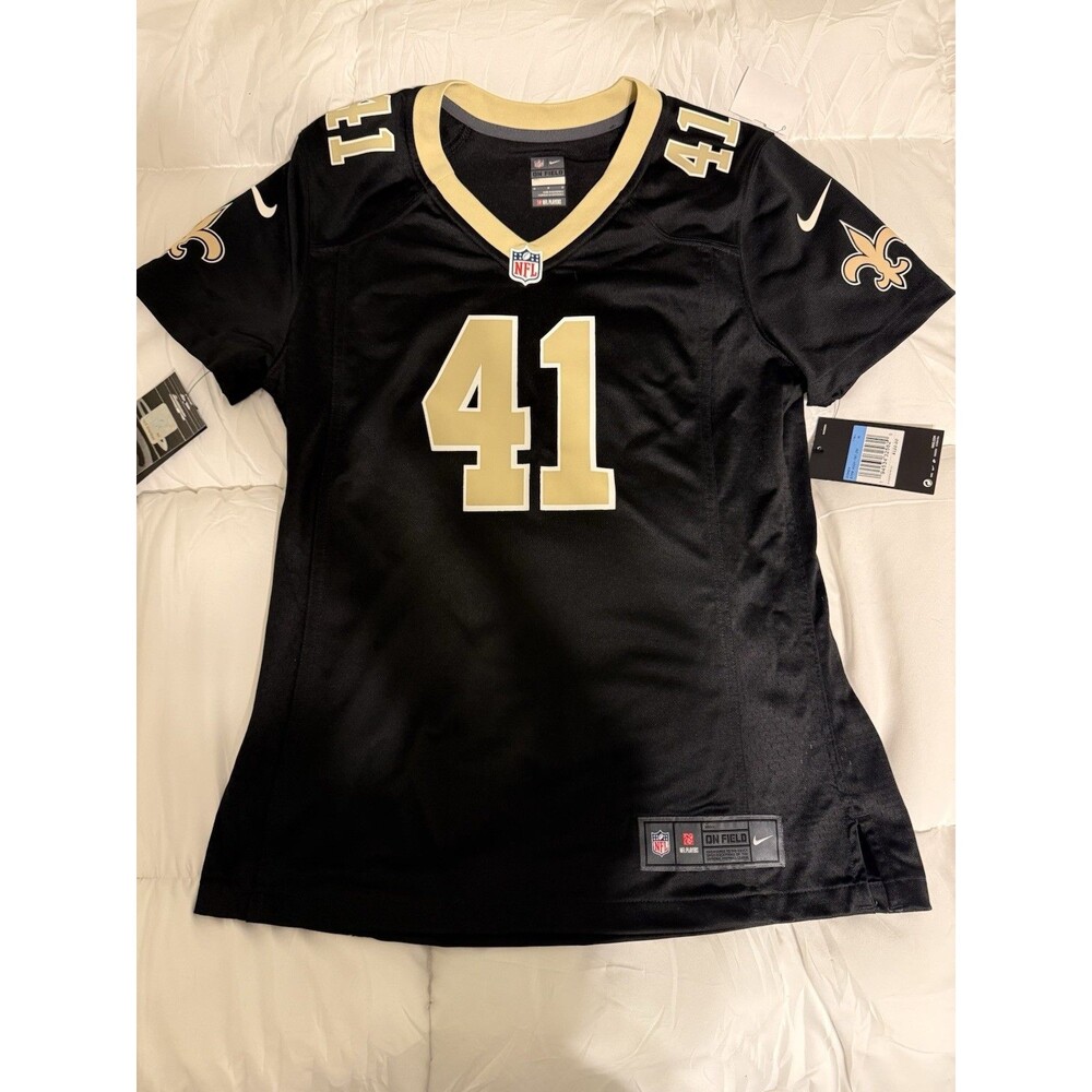 Women's Nike NFL  On-Field New Orleans saints #41 Tamara  Jersey Medium
